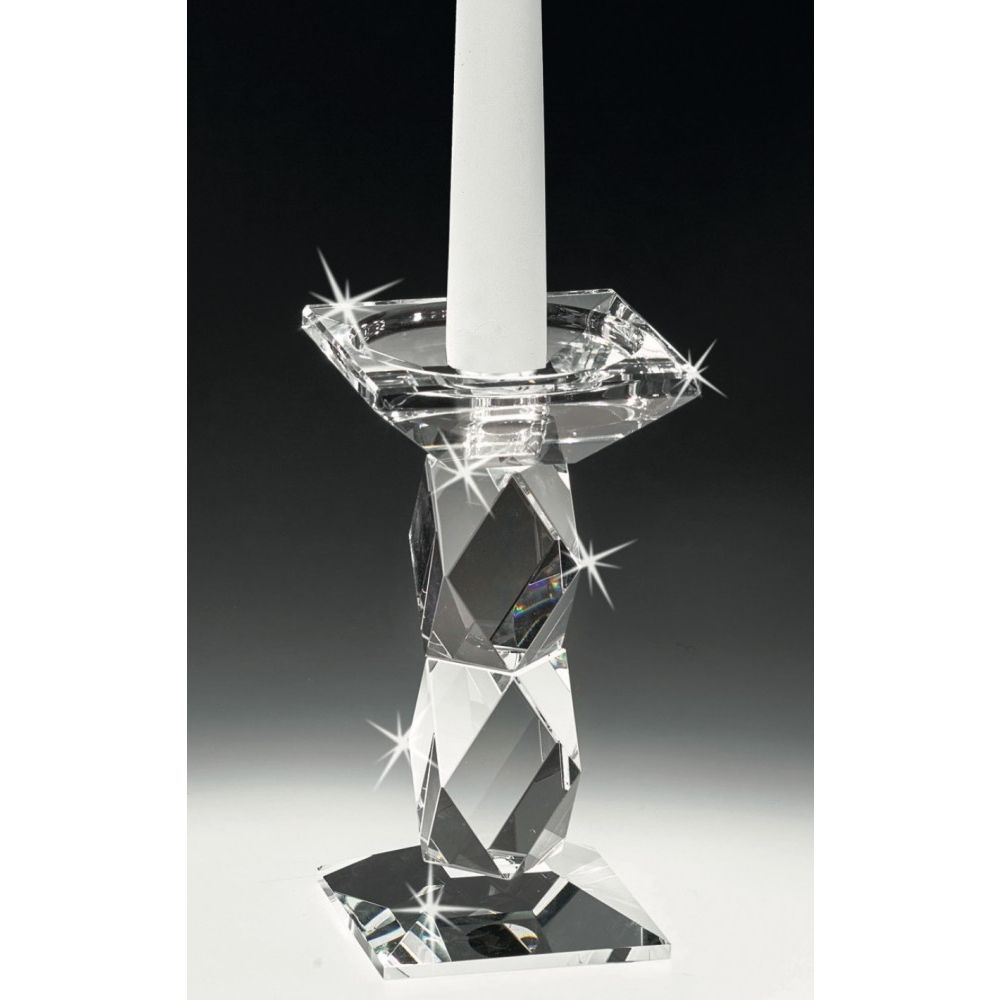 Candelabro de Cristal 22cm