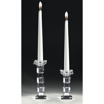 Candelabro de Cristal de 2 Cubos