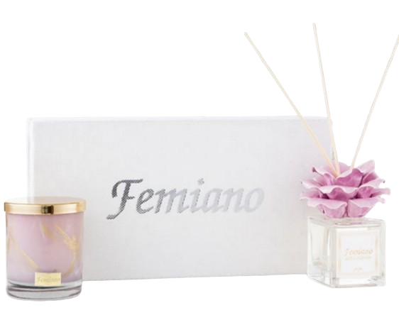 Set de Difusor y Vela Pink