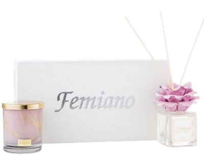 Set de Difusor y Vela Pink
