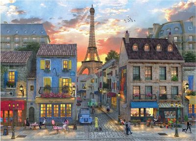 1000 Piece Puzzle Evening in Paris
