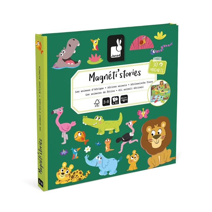 Magnetic Stories Animales de la Jungla