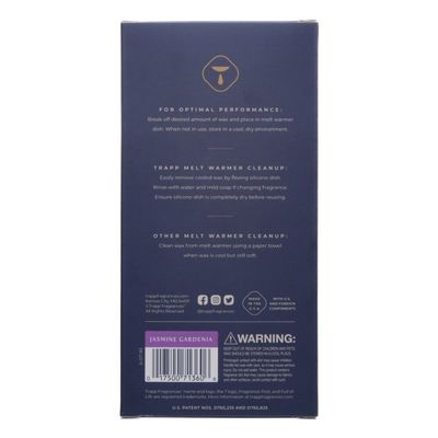 Jasmine Gardenia Melts (Cera) para Olor 2.6oz
