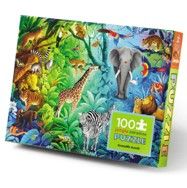 Rompecabezas Holografico 100 Piezas Jungle Paradise