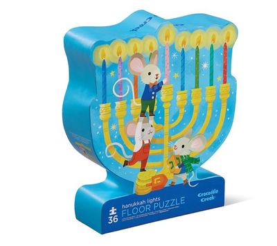 Rompecabezas de Pizo de 36 Piezas Hannukah Lights