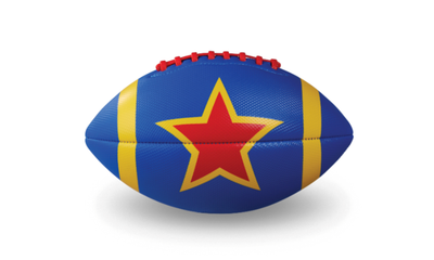 Bola de Football Americano Red Star