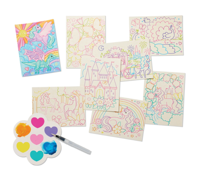 Magic Watercolor Unicorn Dreams