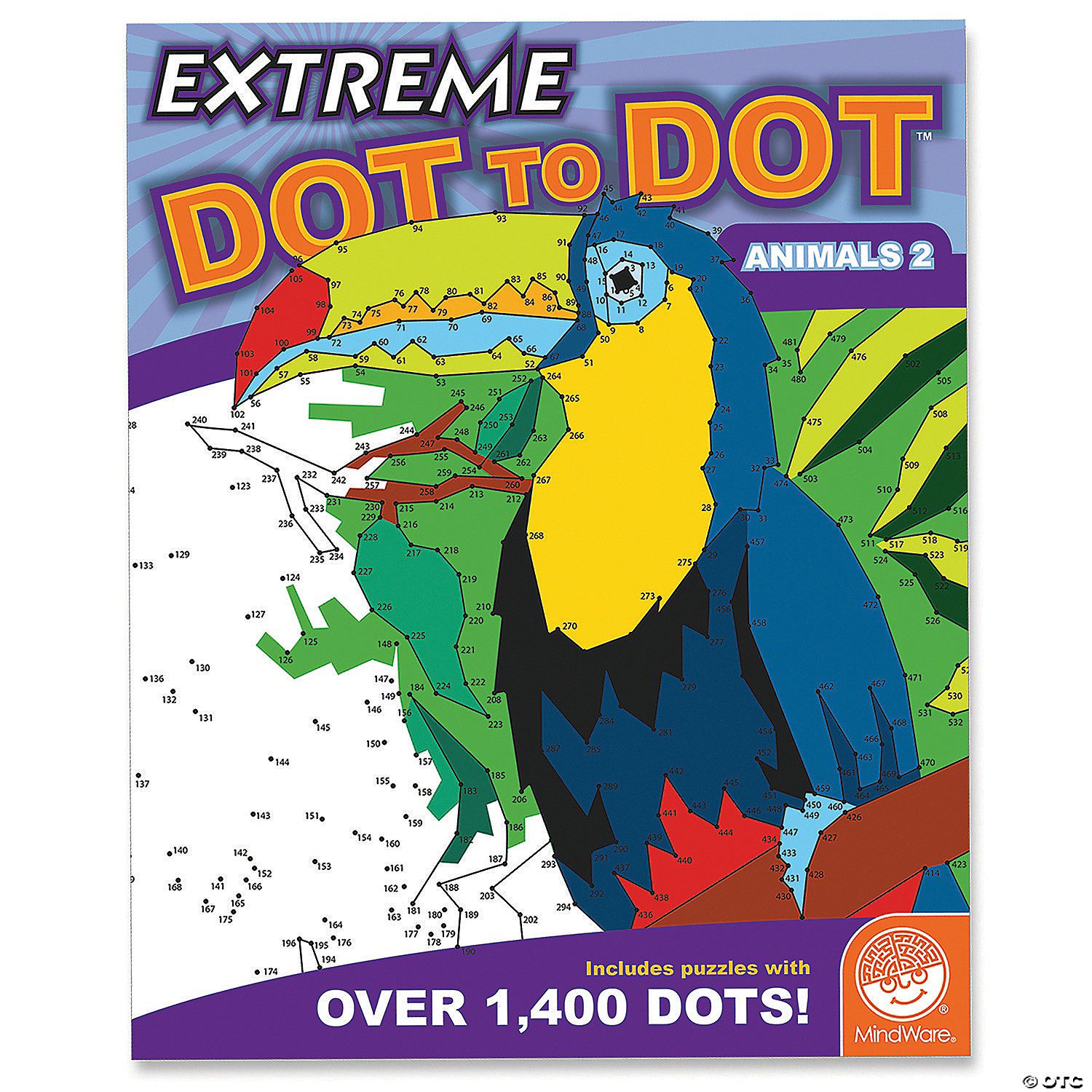 Extreme Dot to Dot Animals 2