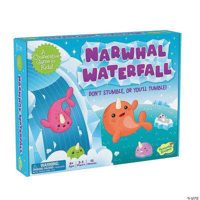 Narwhal Waterfall Juego Cooperativo