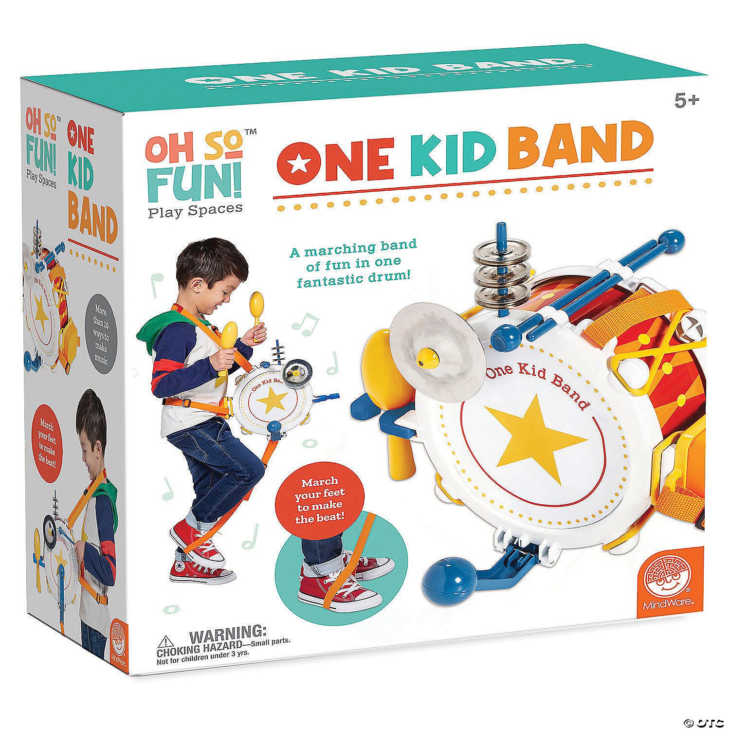 Oh So Fun! One Kid Band! Set de Instrumentos Musicales Todo en Uno