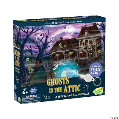 Rompecabezas de 100 Piezas Ghost in the Attic Seek and Find