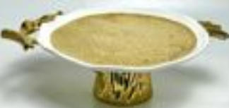 Cake Stand Pomegranate Dorado