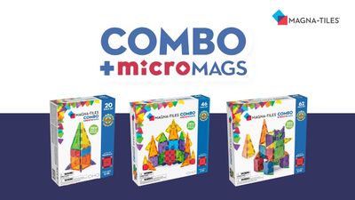 Magna Tiles MicroMags 46 Piece Set