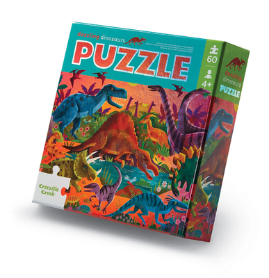 Holographic Puzzle Dazzling Dinosaurs 60 Piezas