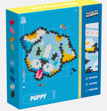 Puzzle by Number - 500 Piezas Puppy