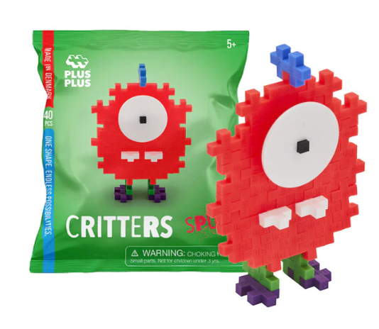 48 Piezas Critters Rojo