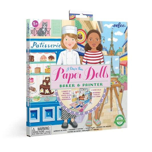 A Day in Paris Paper Doll Sets