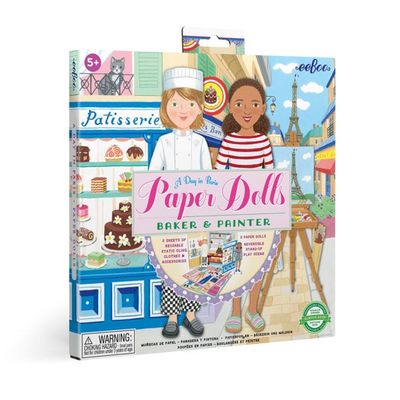 A Day in Paris Paper Doll Sets