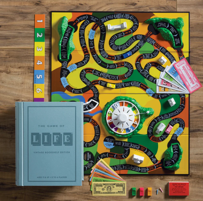 The Game of Life Vintage Bookshelf Edition