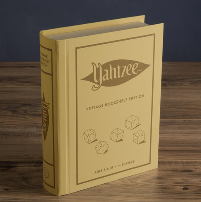Yahtzee Vintage Bookshelf Edition