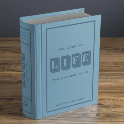 The Game of Life Vintage Bookshelf Edition