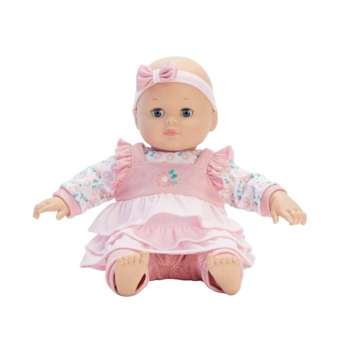 Muñeca Baby Cuddles Pink Floral 14&quot;