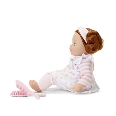 Muñeca My Little Girl Doll Polka Dot Red Hair 14"