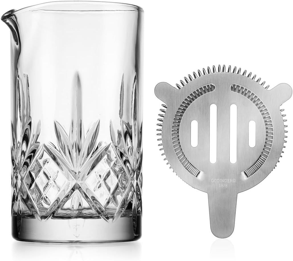 Two Piece Crystal Mixing Set