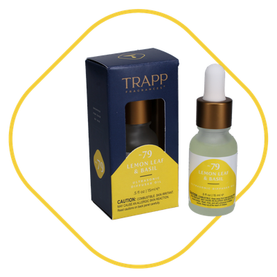 Ultrasonic Diffuser Oil Lemon Leaf &amp; Basil