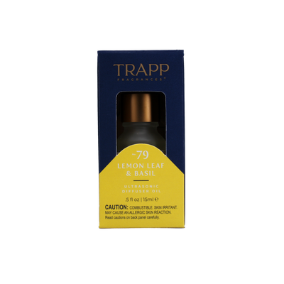 Ultrasonic Diffuser Oil Lemon Leaf &amp; Basil