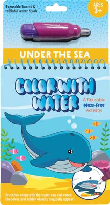 Color with Water Under the Sea