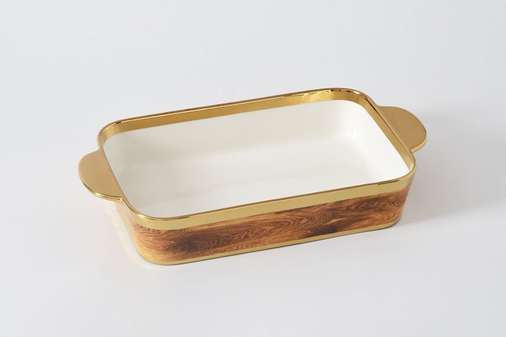 Pyrex Rectangular Madera