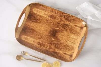 Serving Tray With Handles