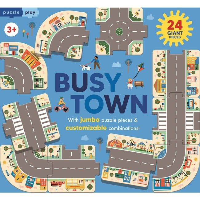 Busy Town Puzzle Play