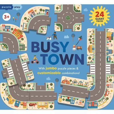 Busy Town Puzzle Play