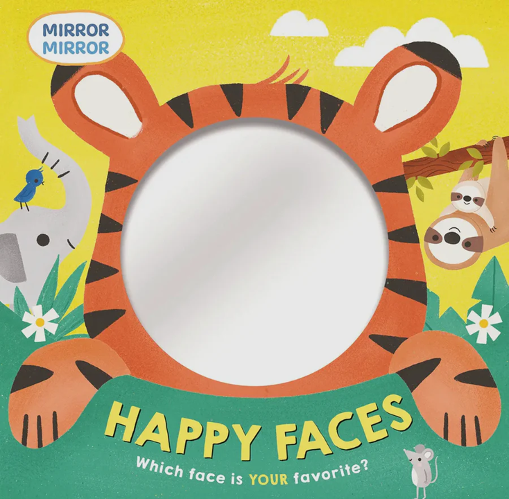 Happy Faces Mirror Book