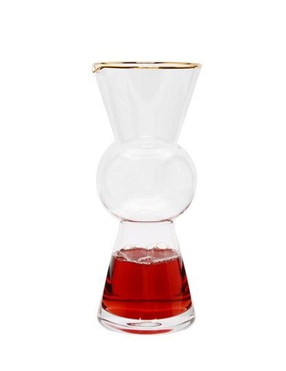 Decanter Delgado con Borde Dorado