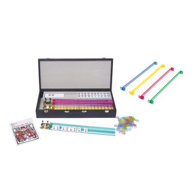 Mahjong Set (Black Croc)