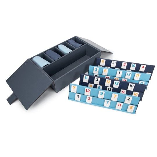 Rowan Rummikub Set (Steel Gray)