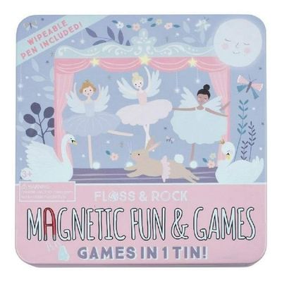 Enchanted Magnetic Fun &amp; Games 4 in 1 Tin