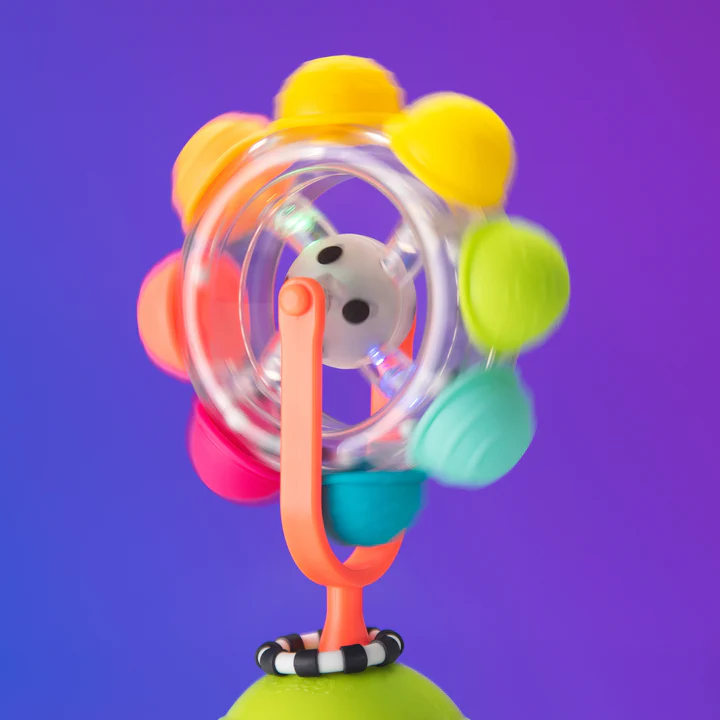 Light Up Rainbow Reel Tray Toy