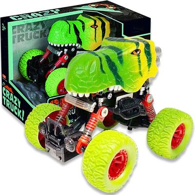 Crazy Truck Dinosaur Green