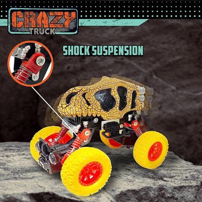 Crazy Truck Dinosaur Yellow