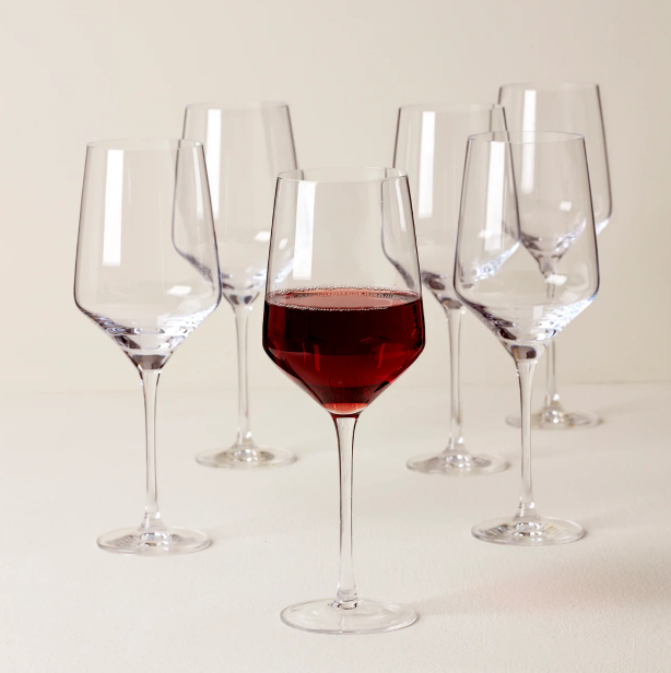 Set de 6 Copas de Vino Angled Tuscany All Purpose