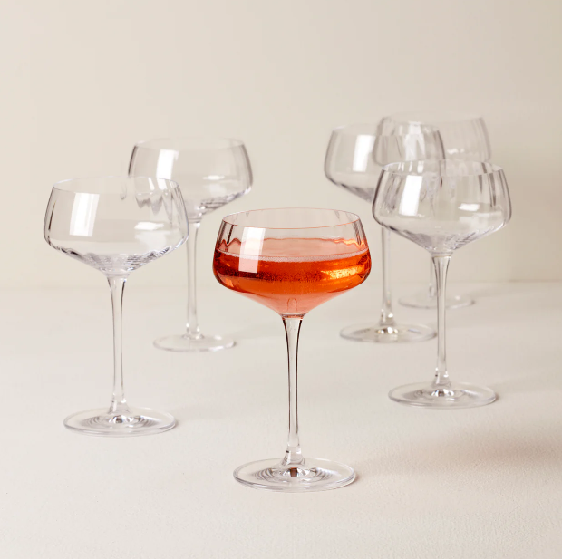 Set de 6 Copas Angled Tuscany