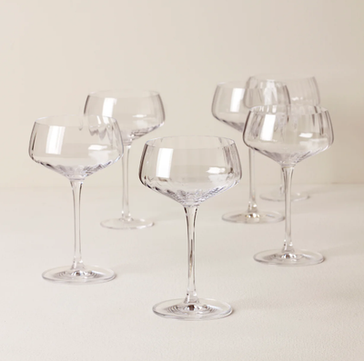 Set de 6 Copas Angled Tuscany