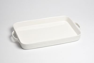 Bandeja Rectangular con Asas Le Blanc