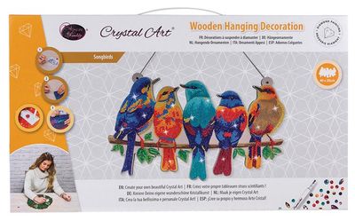Crystal Art Hanging Song Birds