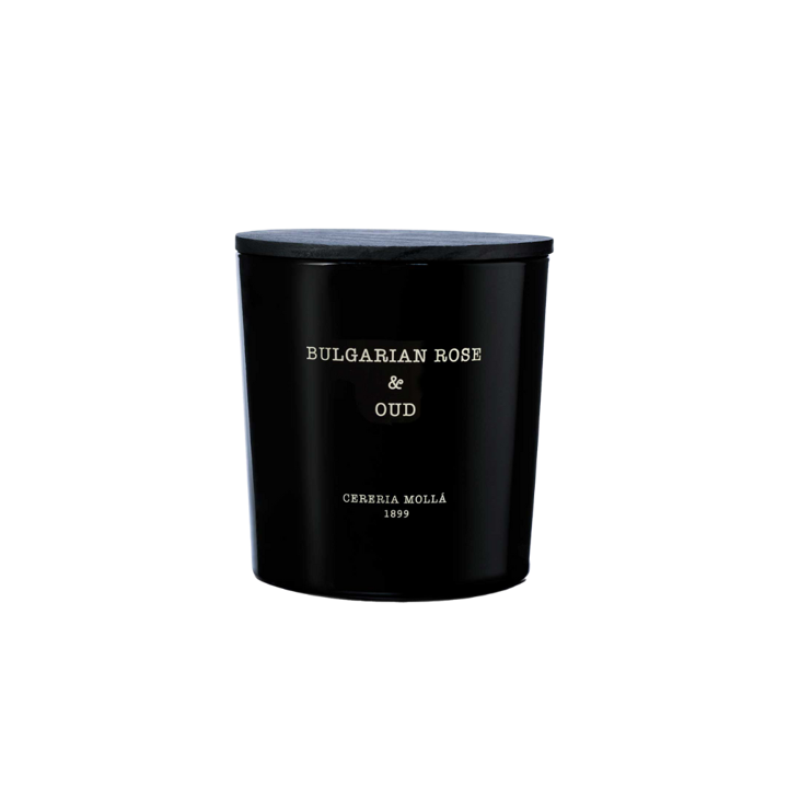 Vela XL Bulgarian Rose &amp; Oud 3 Mechas