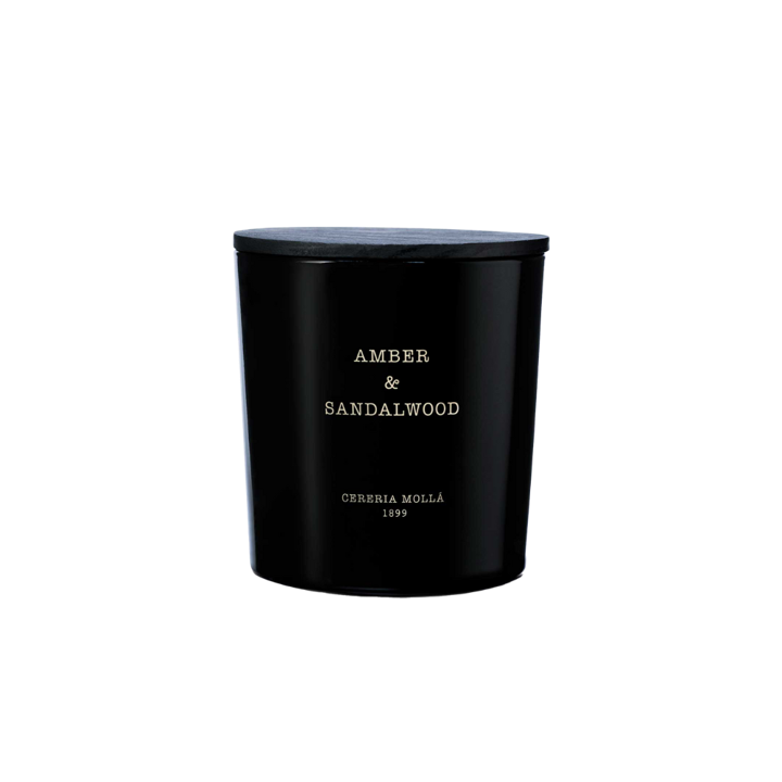 Vela XL Amber &amp; Sandalwood 3 Mechas